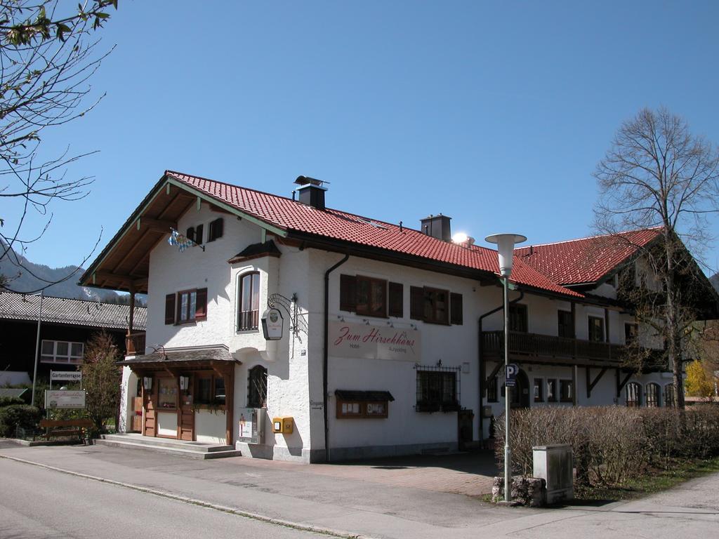 Hotel-Restaurant Zum Hirschhaus Inklusiv Chiemgaukarte Ruhpolding Exterior photo